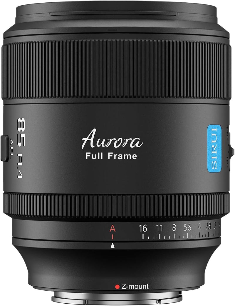 SIRUI Aurora 85 mm F1.4 Vollformat Autofokus Objektiv Teleobjektiv Prime Portrait Objektiv für Z-Mou