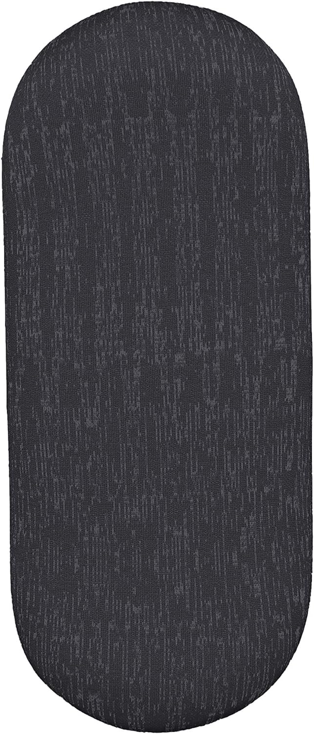 Topstar Sitness H2, Arbeitshocker, Stehhilfe, Drehhocker, Skateboardsitz, höhenverstellbar, Stoffbez