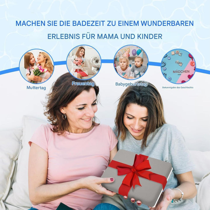 Badewannen Knieschutz - Badewannen-Kniepolster für das Baden von Babys - rutschfeste Weiche Unterstü