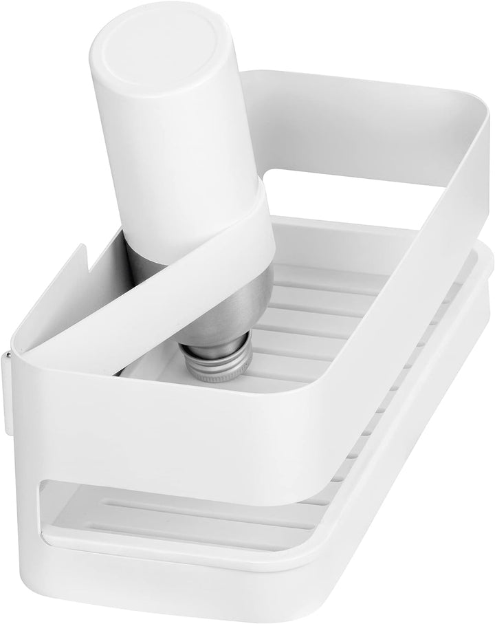 Blomus -NEXIO- Duschkorb, praktischer Halter für die Dusche, breites Gummiband im Inneren, 25 x 12 c