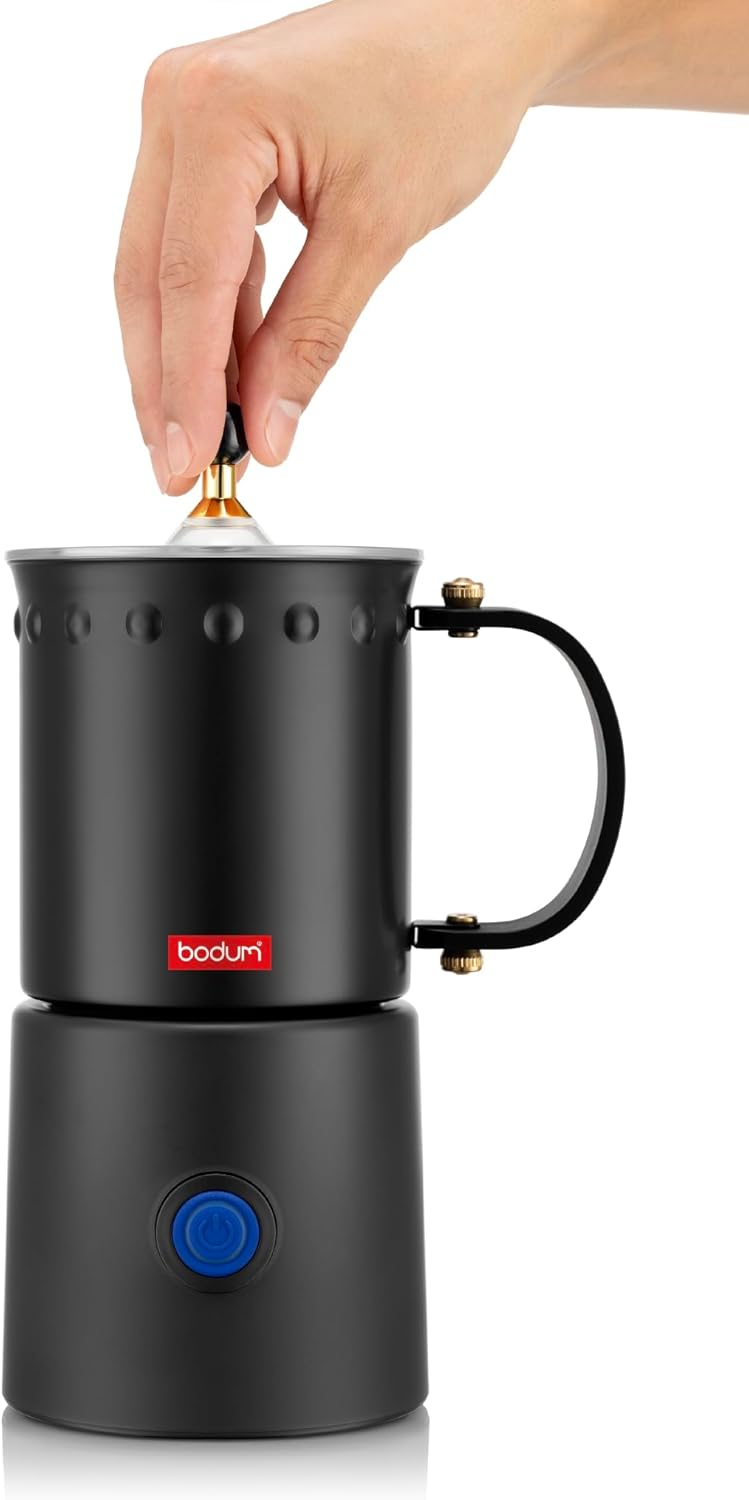 OTTONI Electric Milk Frother One Size Black, One Size Black