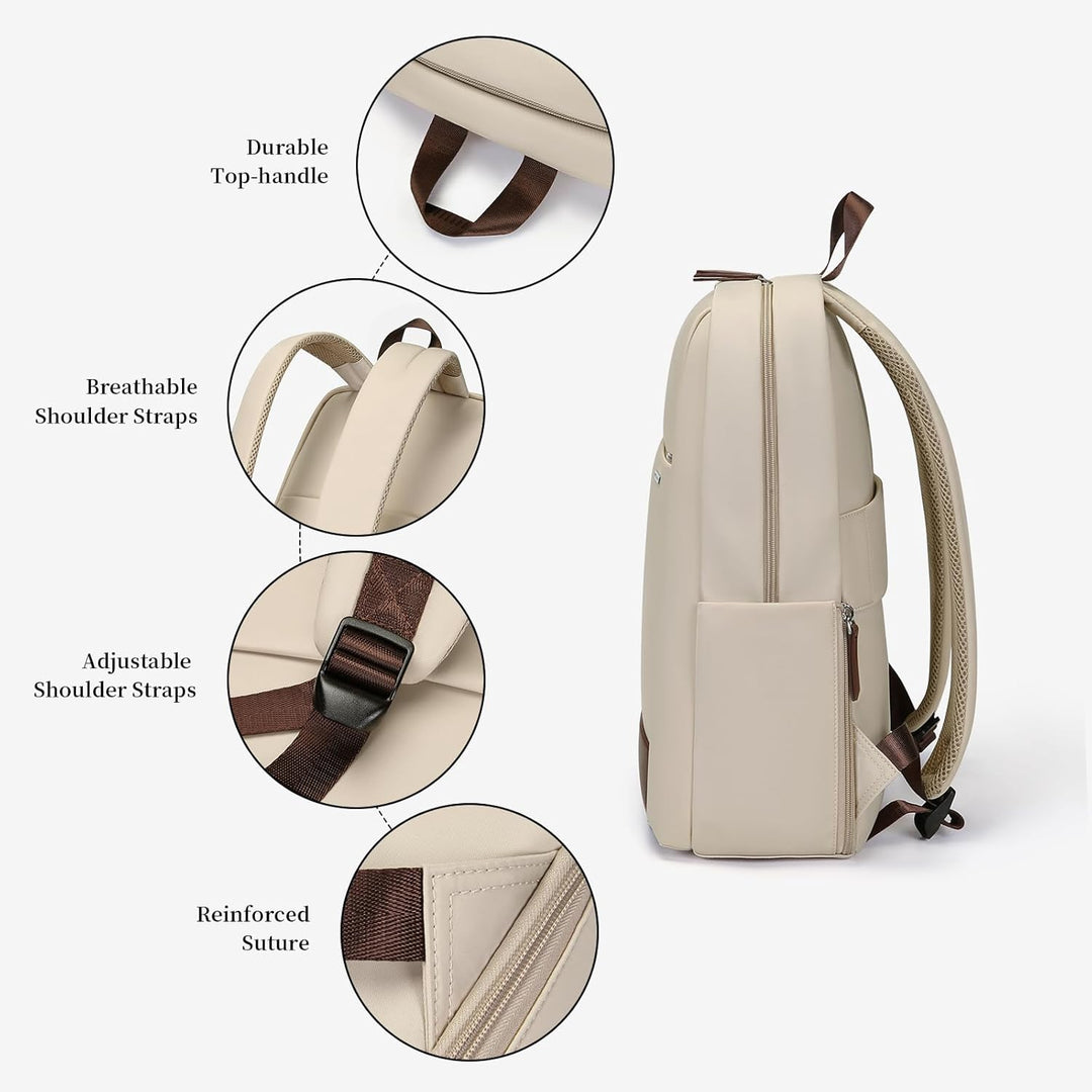 GOLF SUPAGS Rucksack Damen Herren Daypack Tagesrucksack Anti-Theft Tasche Elegant Schulrucksack City