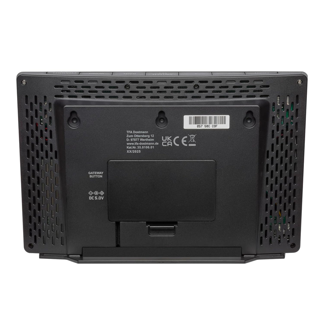 TFA Dostmann WLAN Wetterstation TFA.me ID-05 8-in-1, 35.8106, Profi-Wettervorhersage wetter.com 4 Ta