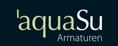 'aquaSu® Zweigriffmischer Standard Plus für Küchenspüle | Schwenkbarer HU-Auslauf | Höhe 26 cm | Aus