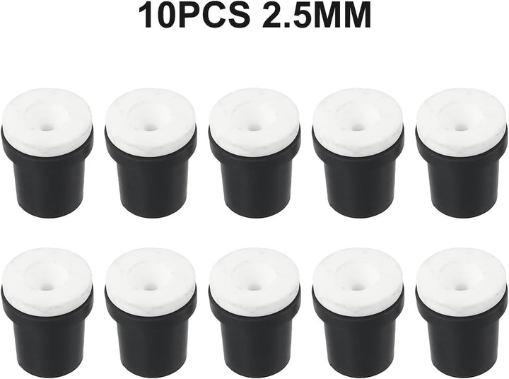 10 Stück Sandstrahldüsen, Ersatzstrahldüsen Spitzen Sandstrahlwerkzeuge geeignet für 2,5 mm Sandstra