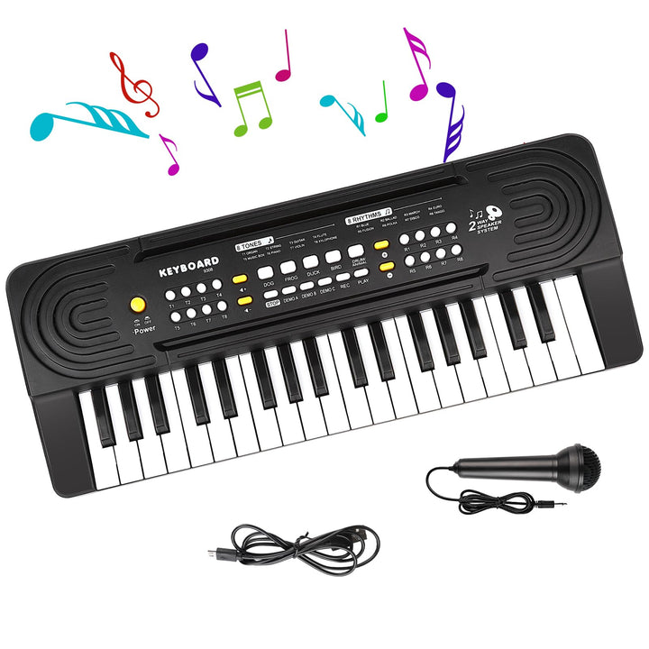 Keyboard Kinder, Klavier Kinder, Multifunktions Kinder Musikinstrumente Spielzeug, Elektronisches Kl