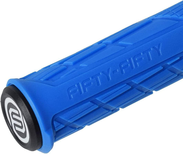 FIFTY-FIFTY MTB Griffe, Fahrradgriffe aus rutschfestem Gummi, Single Lock-on Fahrrad Griffe/Lenkergr