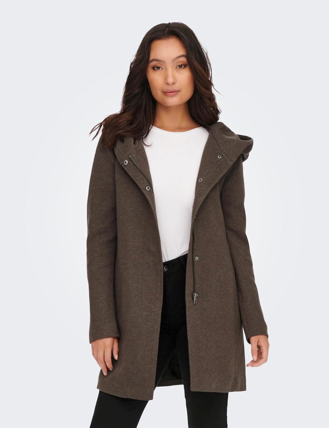 ONLY female Mantel Klassischer Mantel XS Hot Fudge Melange, XS Hot Fudge Melange