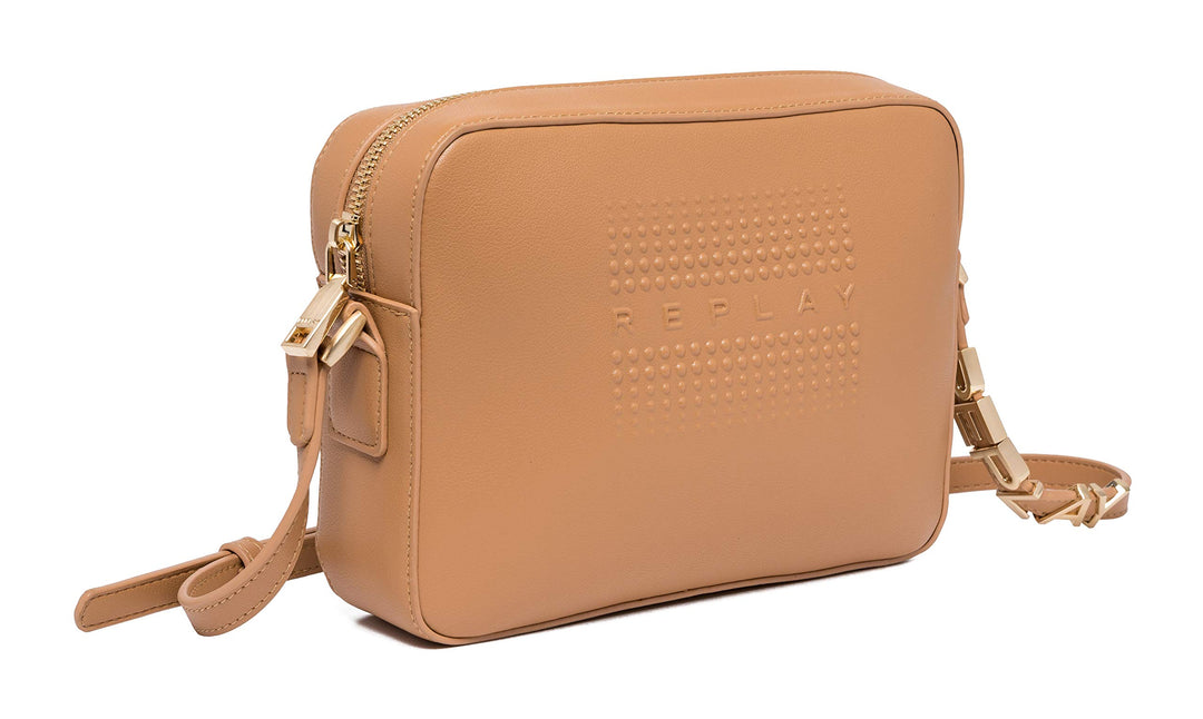 Replay Damen Fw3084 Umhängetasche, UNIC 052 Pale Beige, 052 Pale Beige