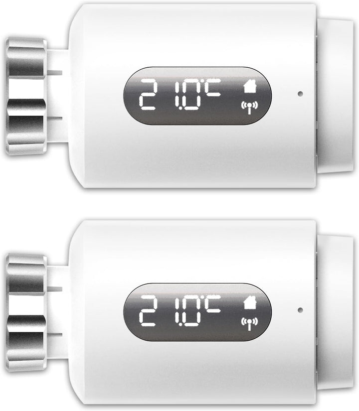 Smart Heizkörperthermostat mit APP WLAN ANTELA Digitales Display zur Kontrolle der Heiztemperatur, K