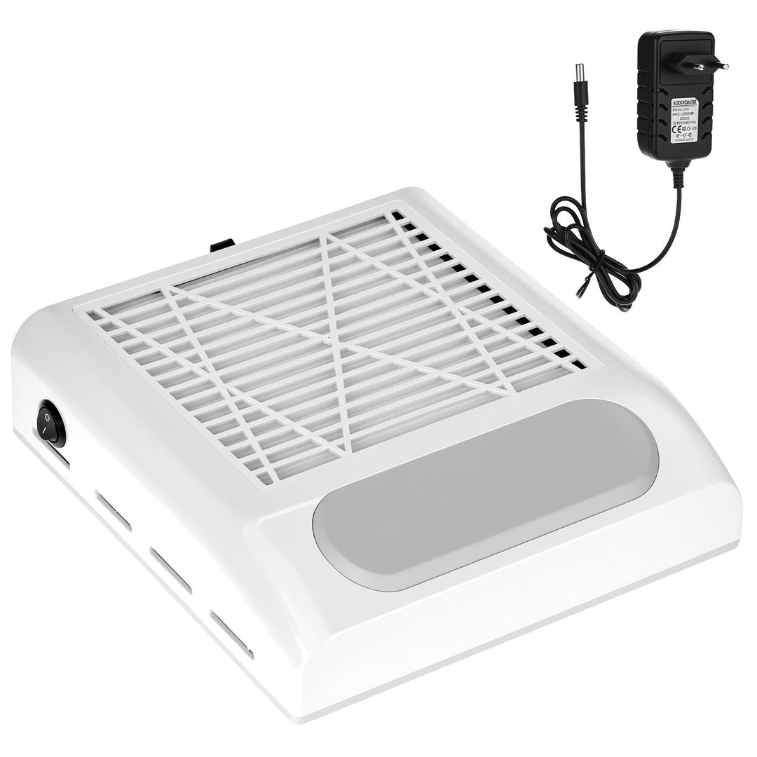 QWORK® 80W Nagelstaubsauger mit Filter, Nagelstaubabsauger für den persönlichen Gebrauch, Nagelstudi