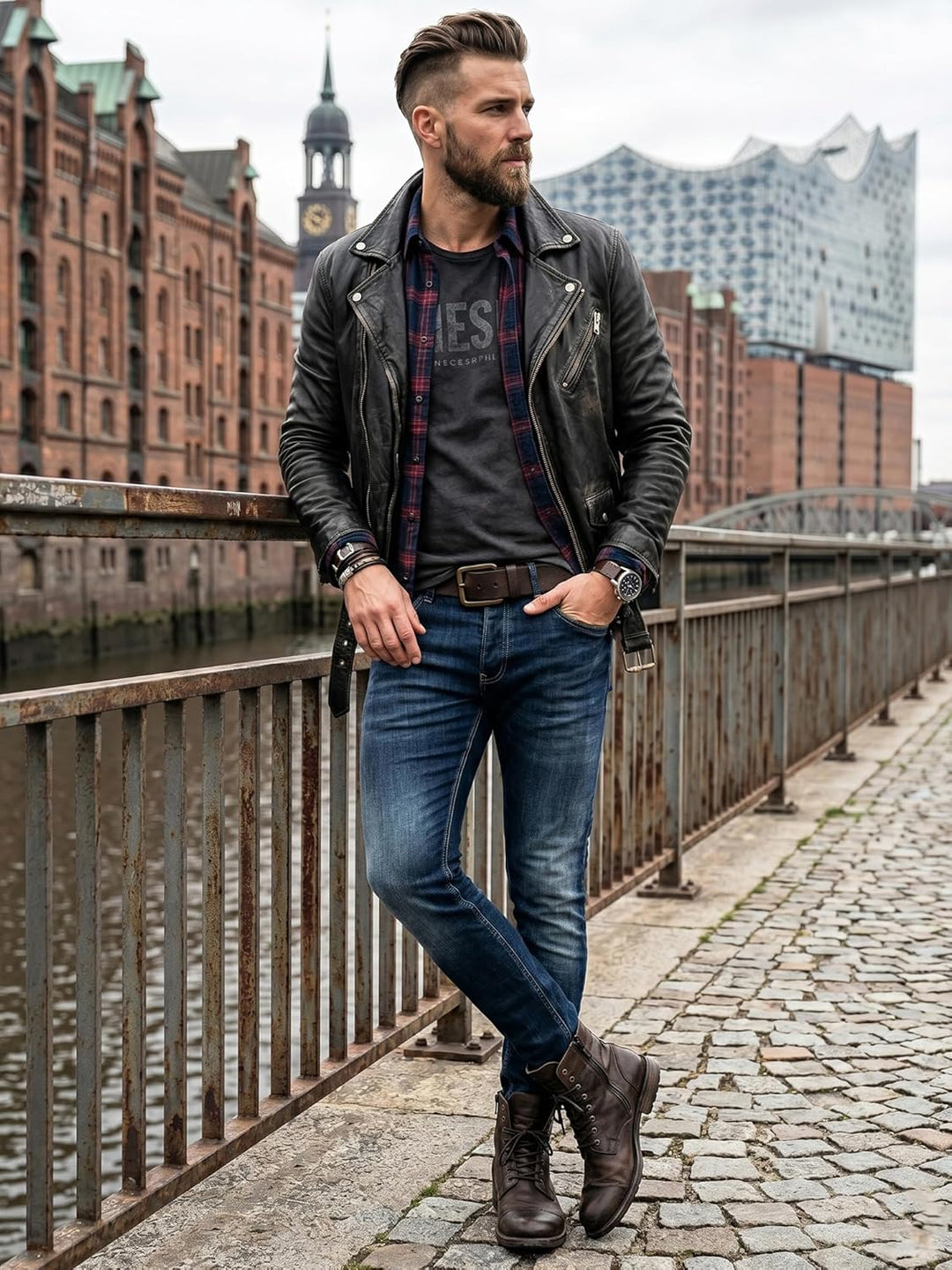 Rock Creek Herren Designer Jeans Denim Blau Hose Herrenjeans RC-2098 W29-W44 29W / 30L Rc-2411-blau,
