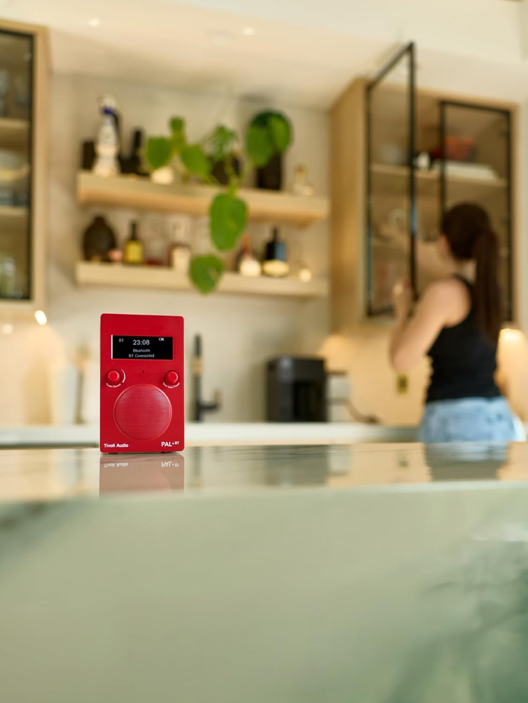 Tivoli Audio PAL+ BT (Gen 3) FM-Radio Bluetooth Tragbar/USB-C (Rot), rot