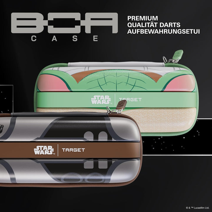 Target Darts Star Wars Mandalorian BOA Wallet | Premium Disney Darttasche mit Charakterdesign, Aufbe
