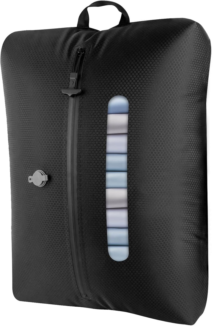 AIDONS Vakuumbeutel für Kleidung mit Pumpe - IP67 Wiederverwendbare Vakuumtaschen für Koffer, 5kPa P