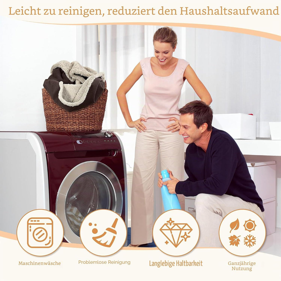 Catalonia Wasserdicht Decke, Tagesdecke Bett Sofaüberwurf Kuscheldecke Schonbezug Couchschoner Wasse