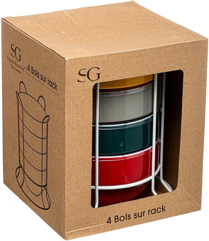 Secret de Gourmet - 4 schalen auf rack 50 cl