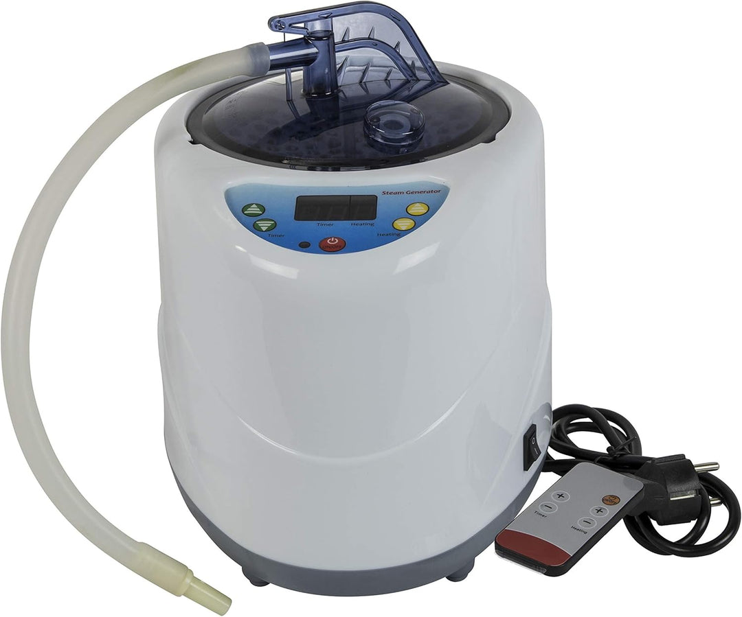 CHI-ENTERPISE - Dampfsauna Svedana | Faltsauna mit elektronischem Dampferzeuger, praktischer Fernbed