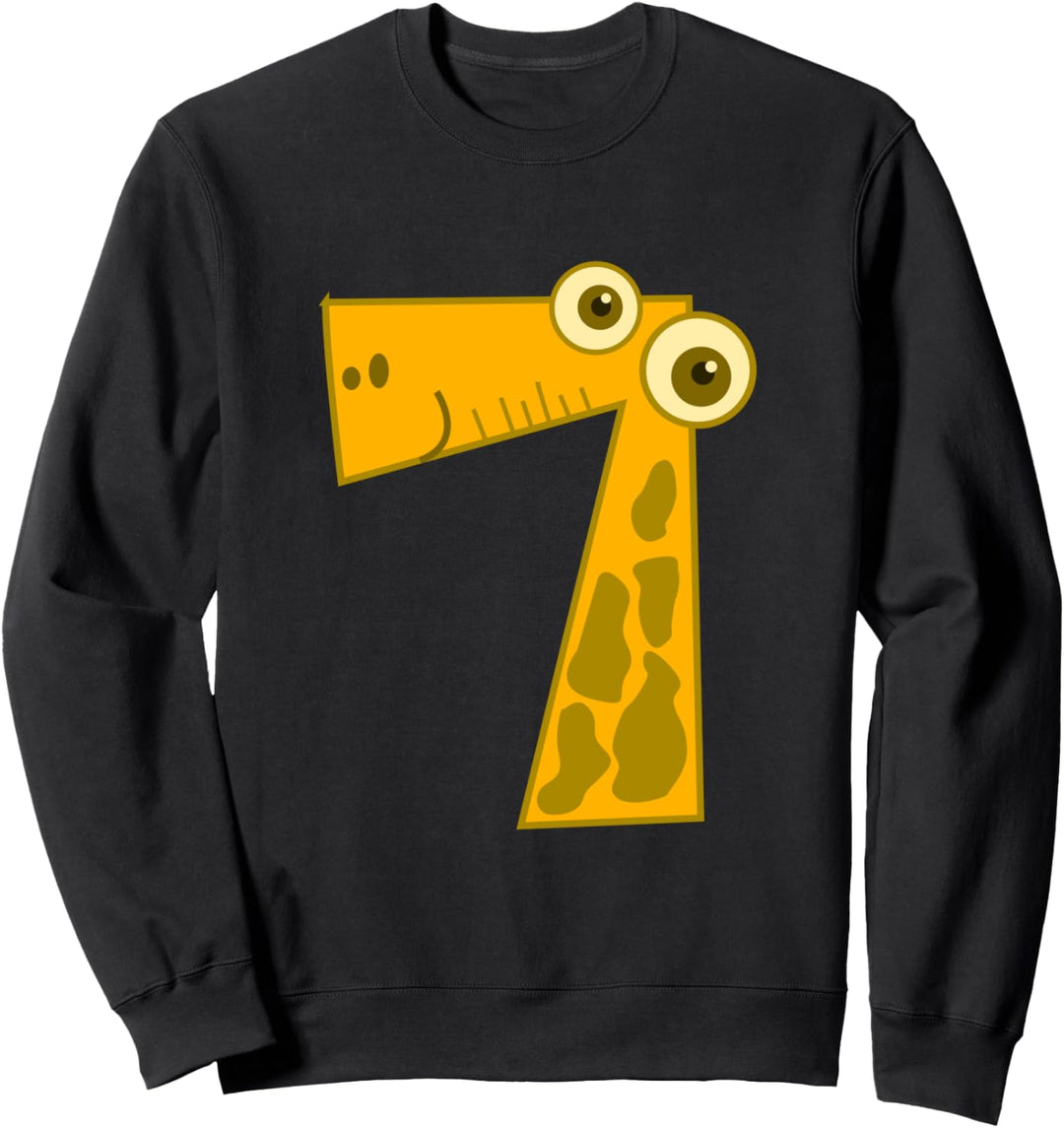 Siebter Geburtstag, sieben Jahre alt 7 Sweatshirt