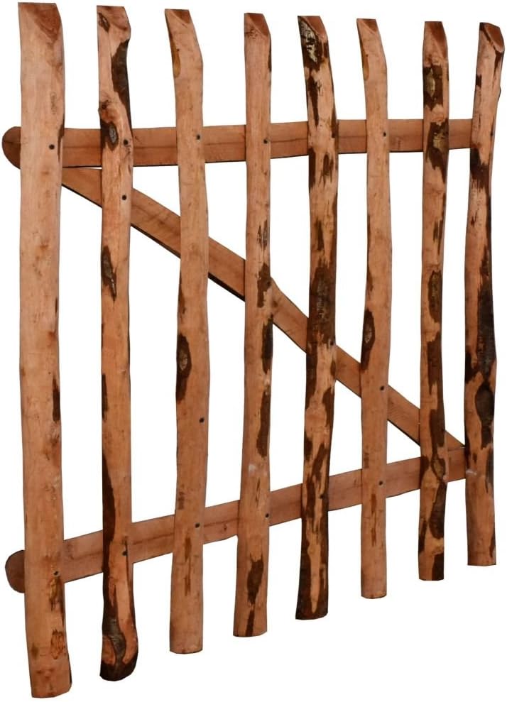 Tidyard Holz Gartentor Zauntor Einflügelig Gartentür Zauntür Einflügeltor Gartenpforte Holztor Imprä