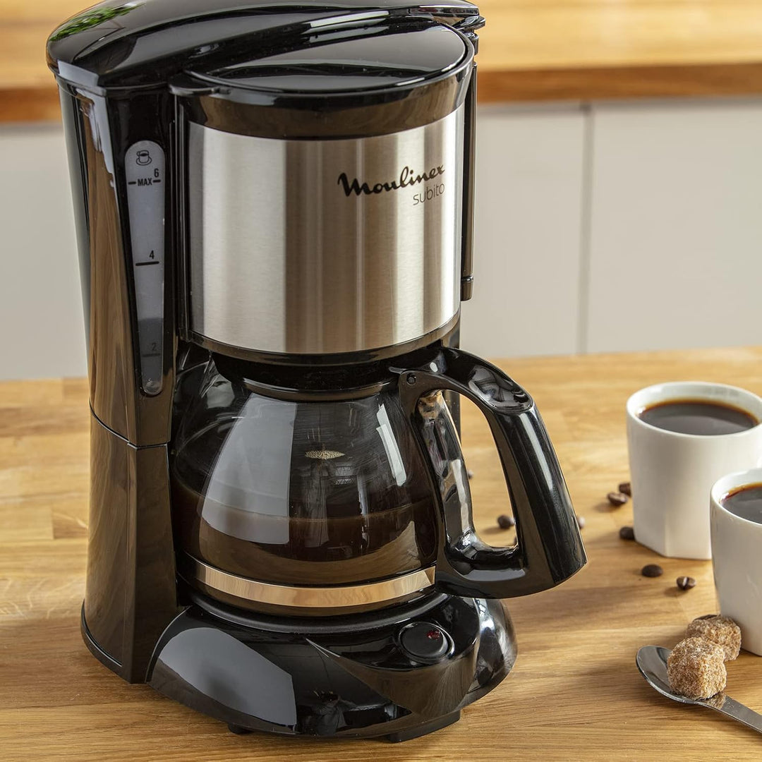 Moulinex FG150813, Schwarz/Edelstahl one size Schwarz /