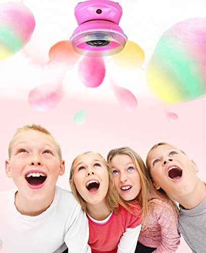 Zuckerwattemaschine für Zuhause, Zuckerwatte-Maschine Set Mit Zuckerwatte Stäbchen &amp; Messlöffel, Zuc