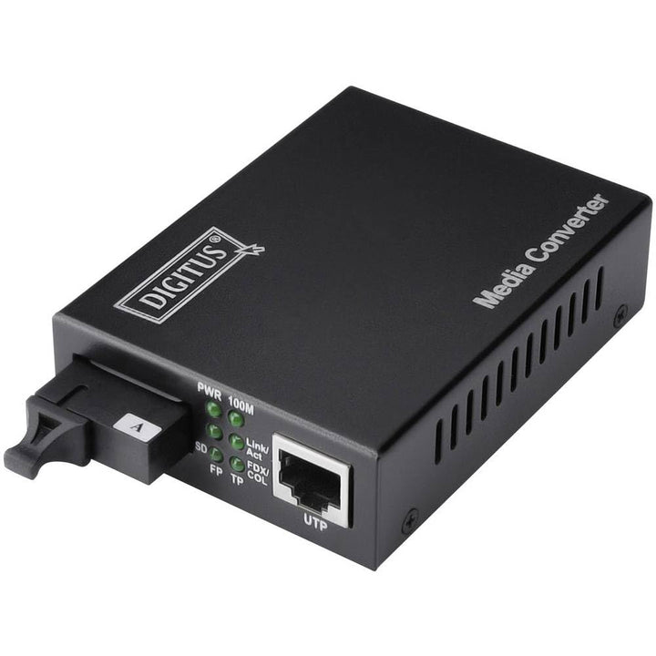 DIGITUS WDM Medienkonverter - Singlemode - Gbit Ethernet - RJ45 / SC - BiDi - Tx1310nm / Rx1550nm -