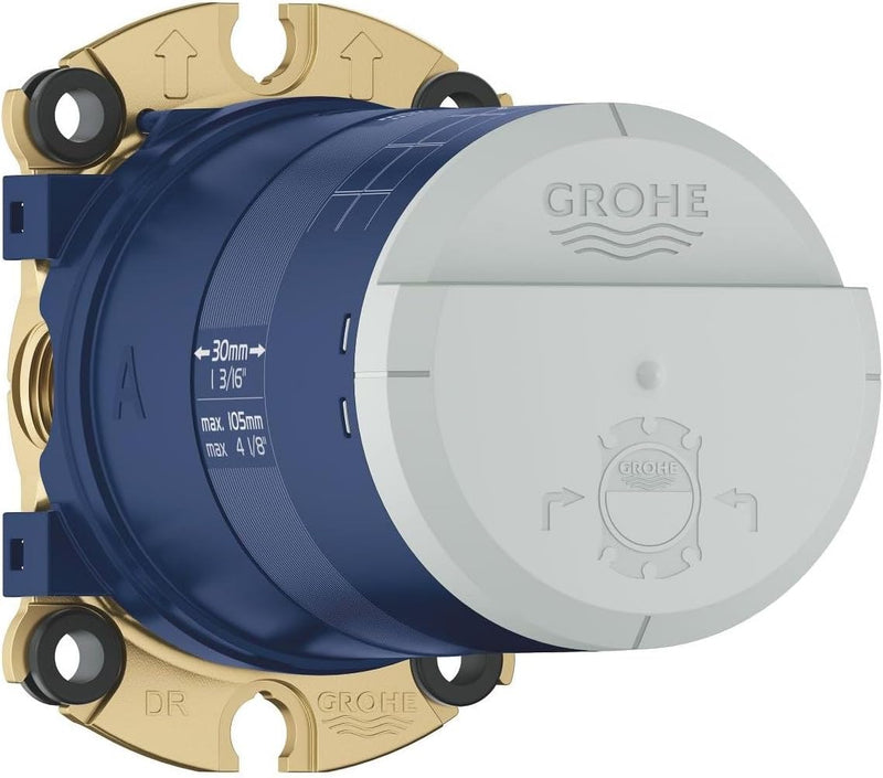 GROHE Rainshower - Universal Unterputz-Einbaukörper (integrierter Spülstopfen, für Kopfbrauseset, st