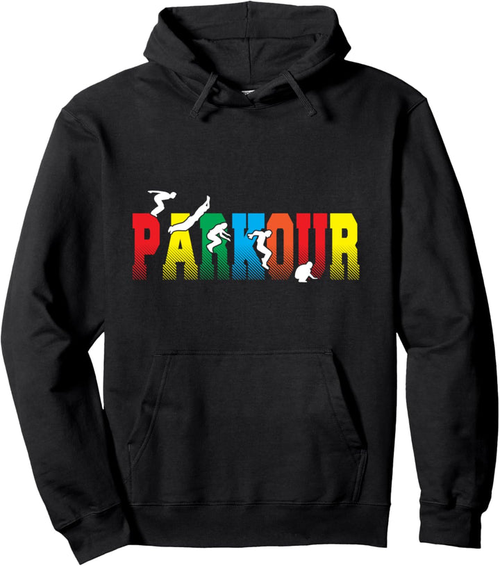 Freerunner Parkour Laufen - Free Running Kinder Parkour Pullover Hoodie