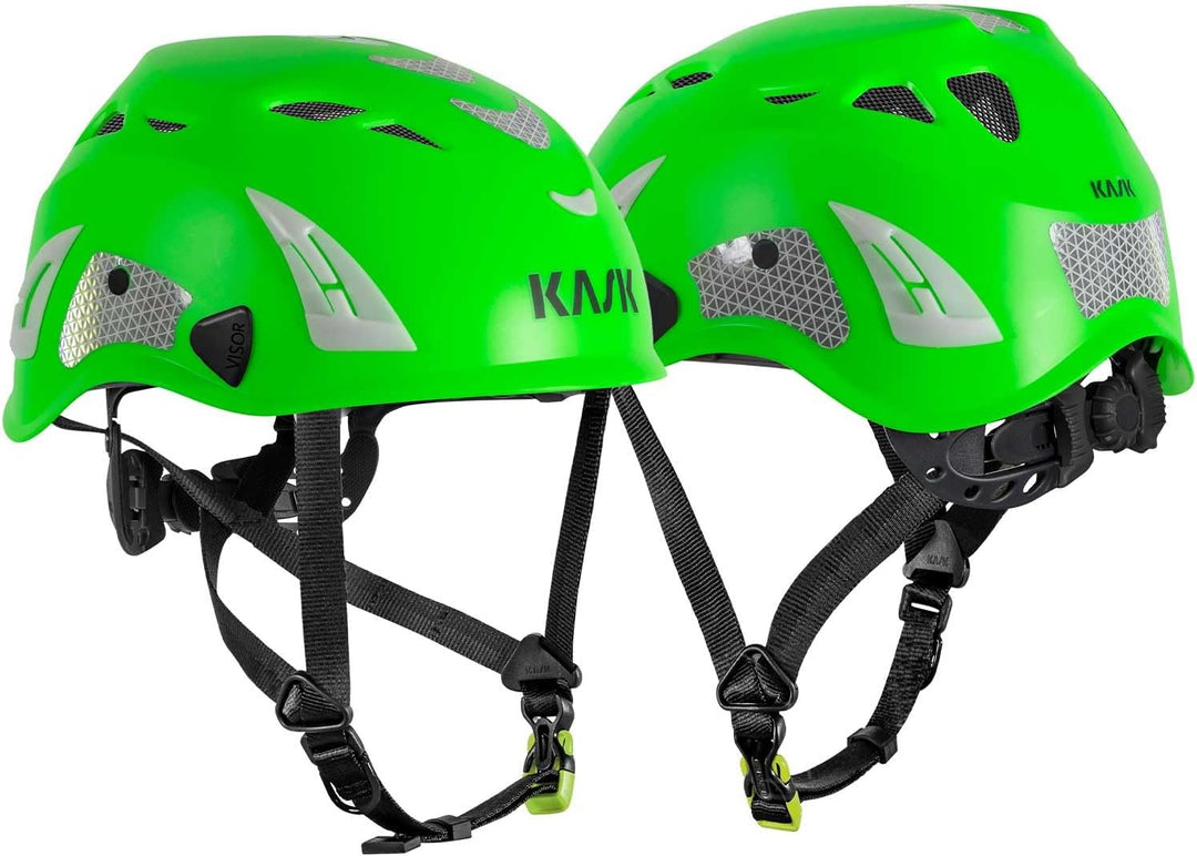 KASK Schutzhelm Superplasma PL HiViz 2.0 Arbeitsschutzhelm, Bergsteigerhelm, Industriekletterhelm -