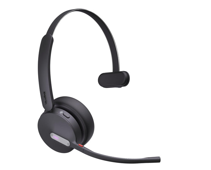 Yealink WH64 Hybrid Mono Teams Headset inkl. Dongle - Hybrid-Technologie, Ideal für Microsoft Teams,