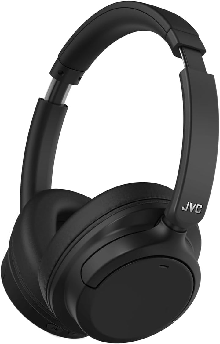 JVC HA-S95N-B - Bluetooth Around-Ear Kopfhörer mit Hybrid Noise Cancelling, BT 5.3, 50 Stunden Akkul