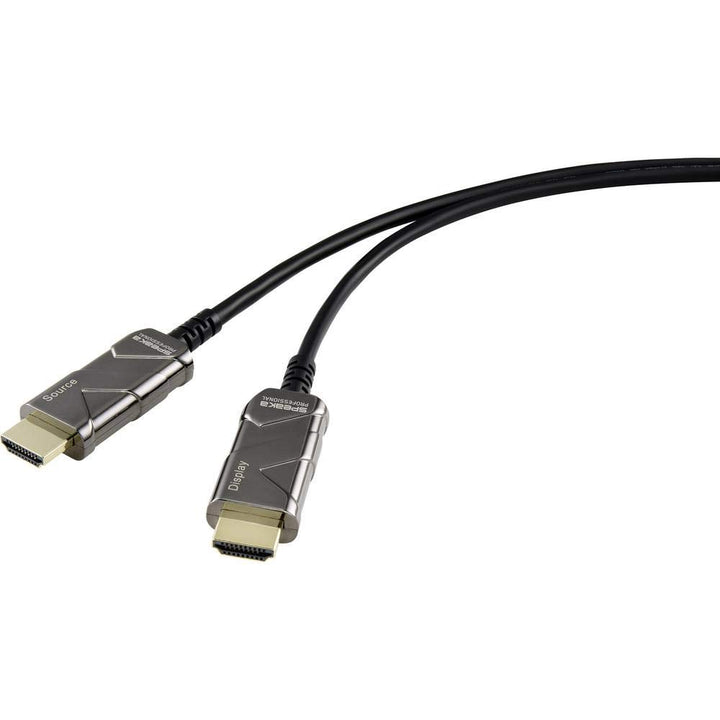 Speaka Professional HDMI Anschlusskabel HDMI-A Stecker, HDMI-A Stecker 50.00 m Schwarz SP-8821972 Ul