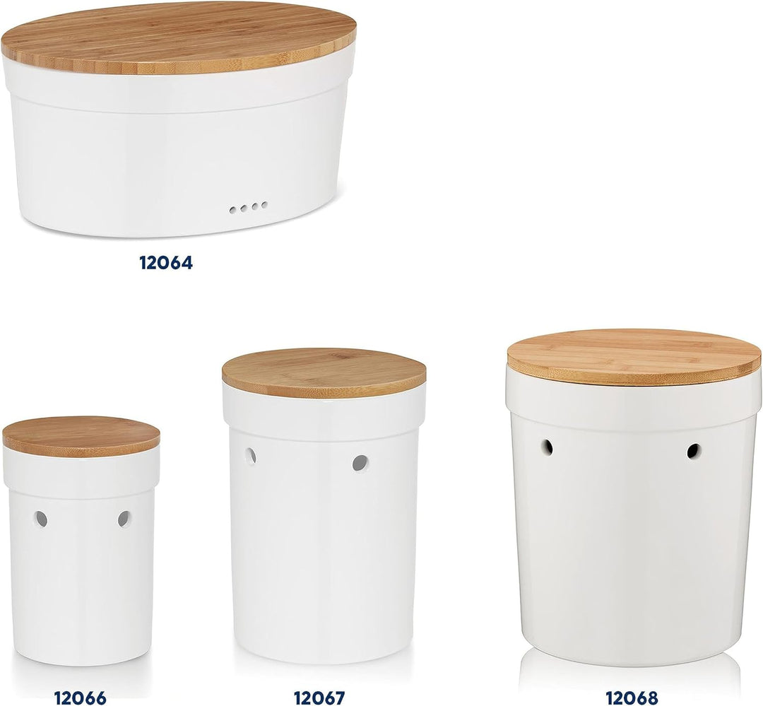 Kela Salena Keramik weiss 23,0cm 20,0cmØ,