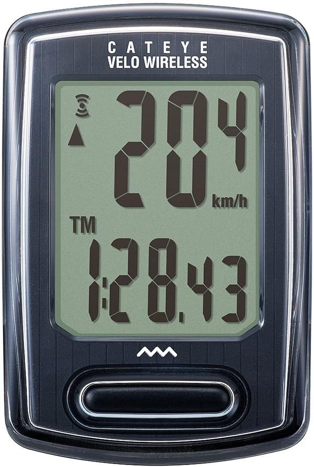 Cateye Velo Wireless+ Kabellos Neu, schwarz, S