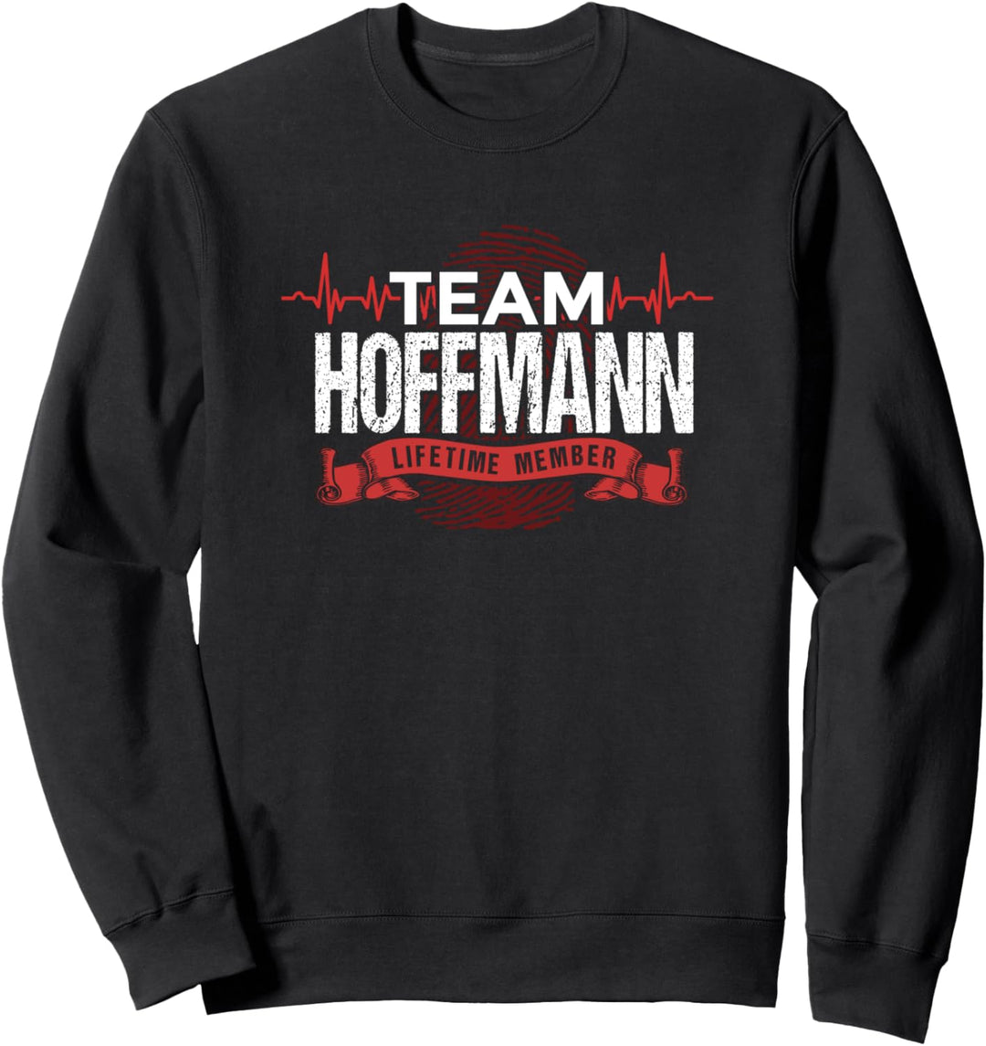 HOFFMANN TEAM Familientreffen DNA Heartbeat Lifetime Sweatshirt
