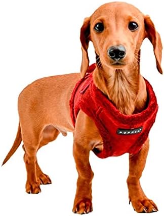 Puppia Terry Harness B Weinrot S Hundegeschirr - 60 g S rot, S rot
