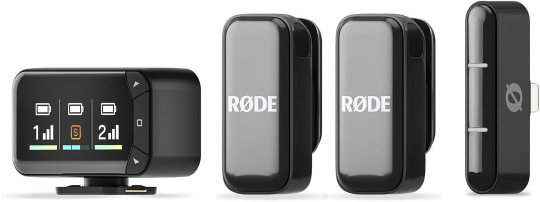 Rode Wireless Micro Camera Kit Drahtloses Mikrofon-System für Kameras mit keepdrum Mikrofasertuch