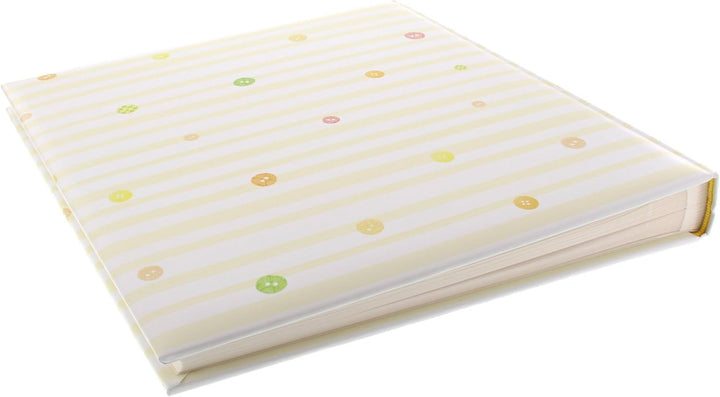 Goldbuch Babyalbum, Baby Circle, 30 x 31 cm, 60 weisse Blankoseiten mit 4 illustrierten Seiten und P