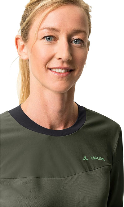 VAUDE Damen Women's Moab Ls Pro Shirt T-Shirt 40 Khaki, 40 Khaki