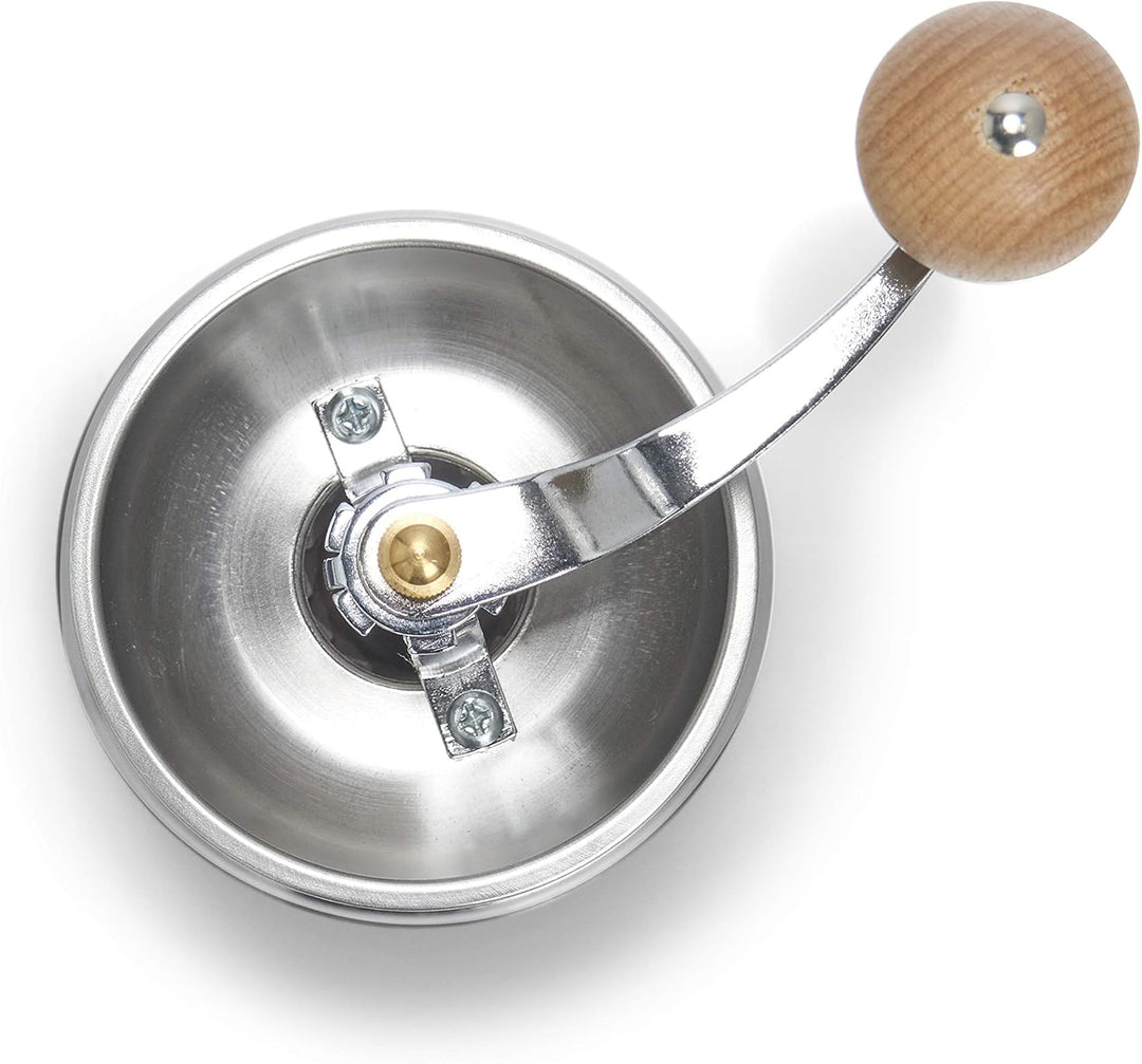 Zeller 27219 Kaffeemühle, Edelstahl 9.5 x 9.5 x 22 cm, Silber
