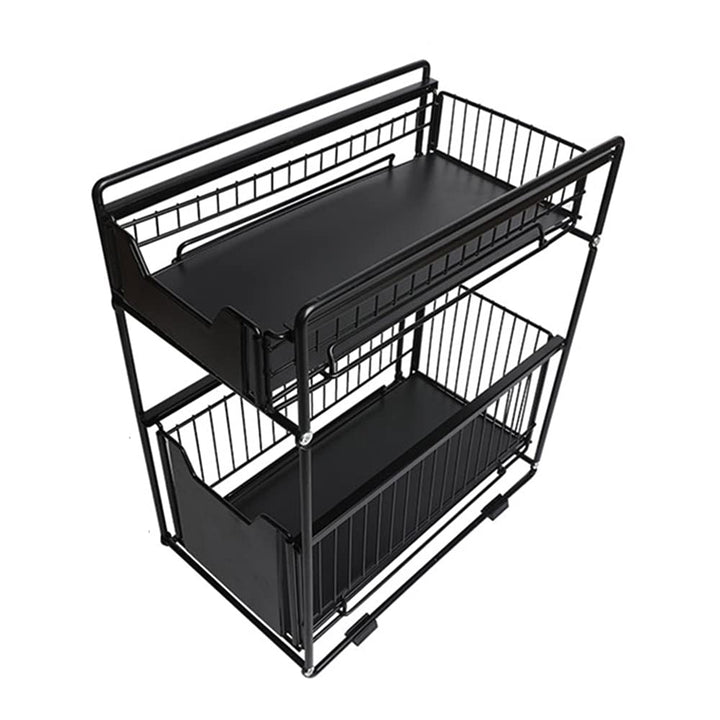 OHMG Schiebeschrank Korb herausziehen Organizer Schublade, küchen küchenschrank organizer,spülbecken