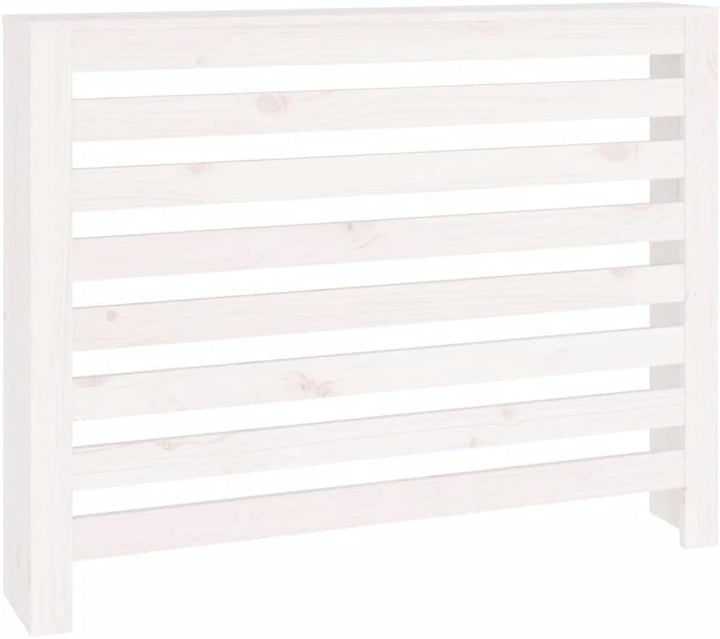 Heizkörperverkleidung 108,5x19x84 cm mit Horizontalen Latten Heizkörper Abdeckung Modernes Design He