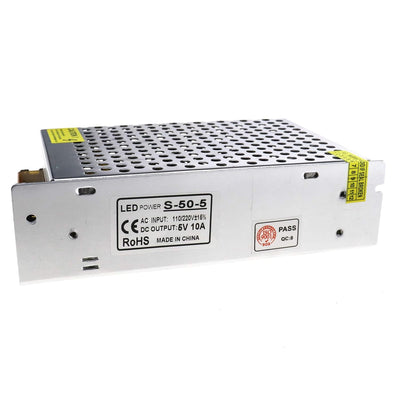OTOTEC LED geregelter Schalter Netzteil Transformatoren 5V 10A 50W, 5V 10A 50W