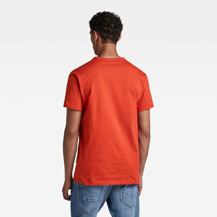 G-STAR Herren Premium Base R T T-Shirts L Rot (Acid Red D22722-c336-a911), L Rot (Acid Red D22722-c3