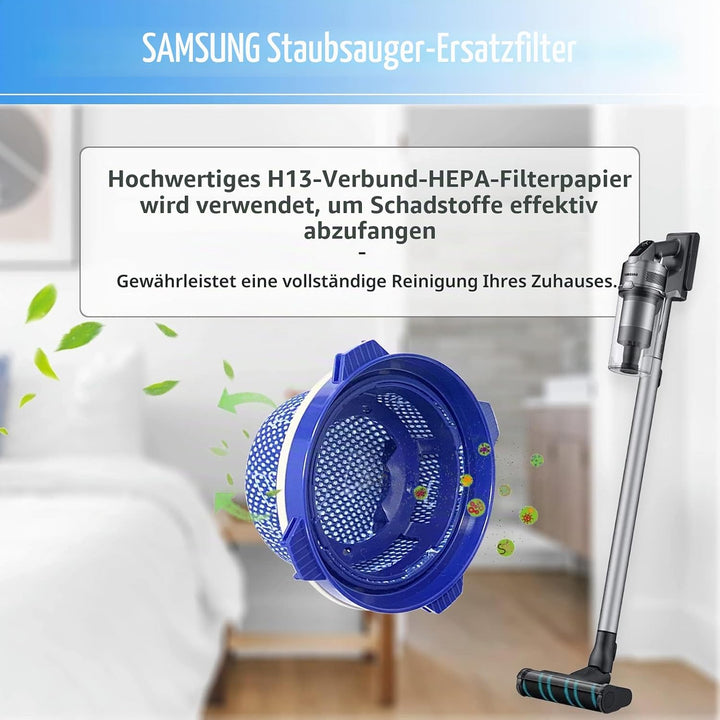 Jet 75 Staubsaugerfilter, Ersatzteile, 3 Stück für Samsung Jet 70 Jet 70+ Jet 75 Jet 75+ Jet 90 Jet