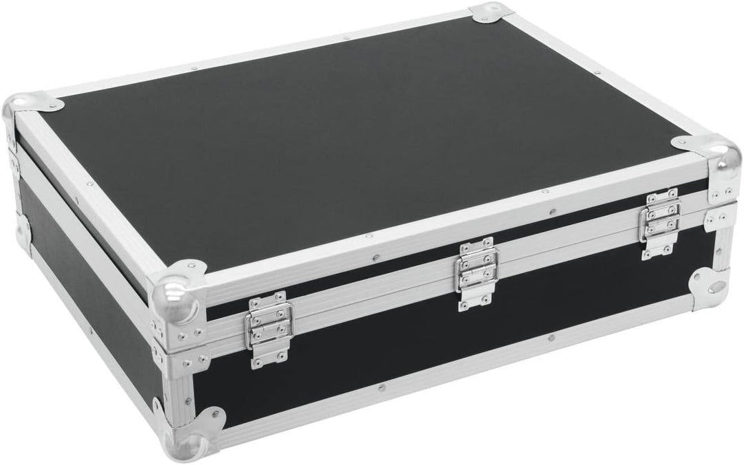 ROADINGER Universal-Koffer-Case FOAM GR-4 schwarz | Flightcase mit flexibler Schaumeinlage und 580 x