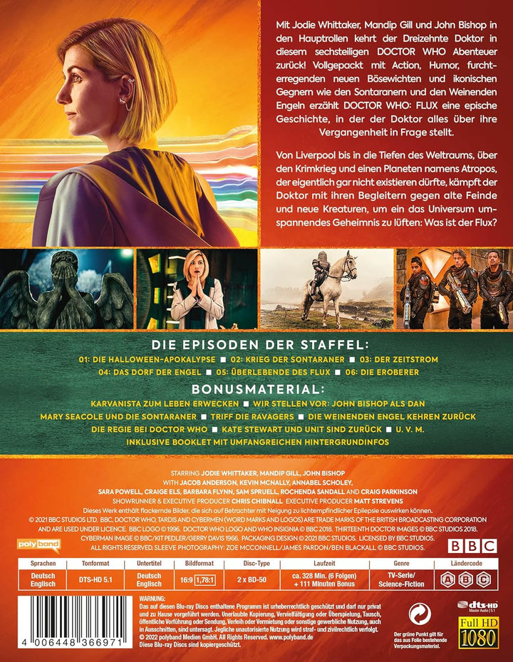Doctor Who - Staffel 13: Flux [Blu-ray], Blu-ray