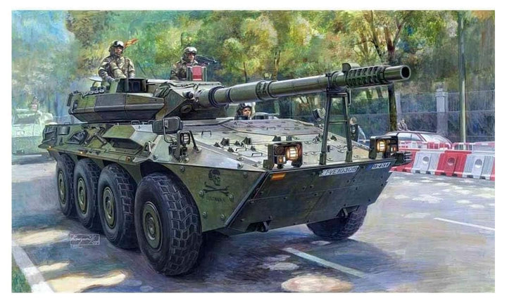 Trumpeter 00388 Modellbausatz Spanish Army VRC-105 Centauro RCV