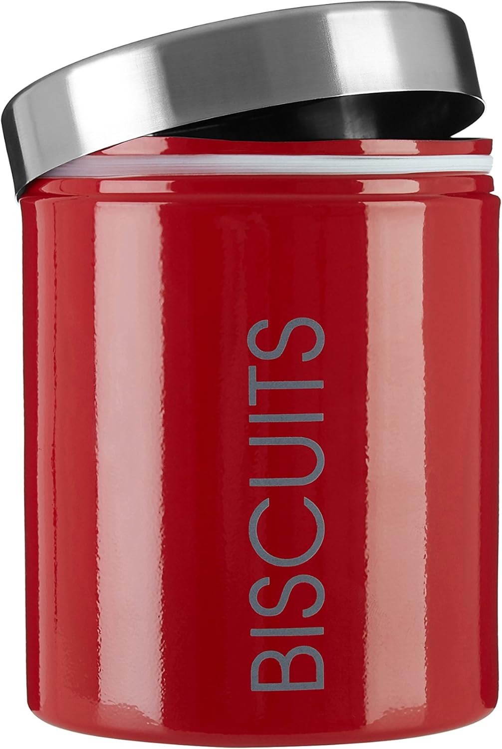 Premier Housewares De Lis Küchenrollenhalter, Cremetall Rot, Rot